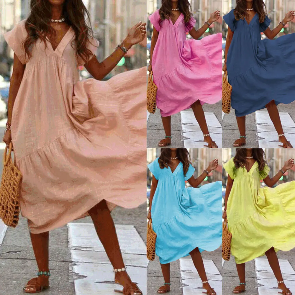 ladies casual summer dresses uk