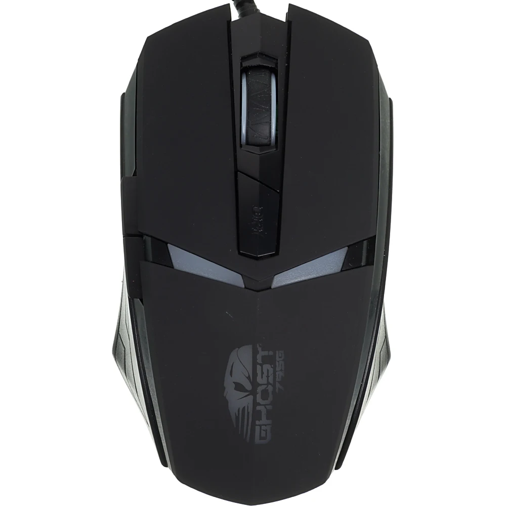 Мышь Oklick 795G GHOST черный оптическая(2400dpi) USB игровая(5but