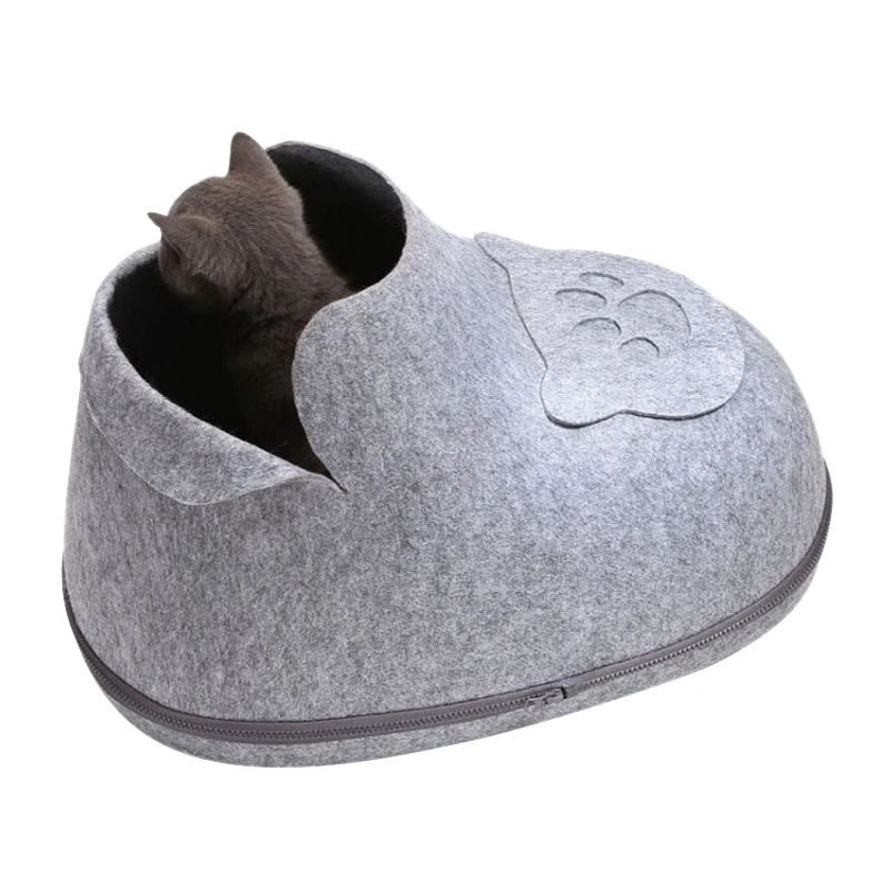 

Detachable Shoes Cat House Bed Pet House Home Warm Dog House Sofas Shoes Shape Cat Sleeping Beds Nest Puppy Kennel