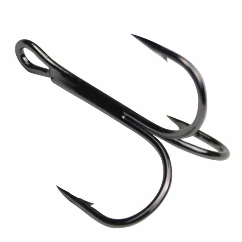 5Pcs Large Treble Fishing Hooks Saltwater Snagging Big Game treble