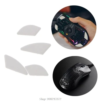 

1 set/pack Tiger Gaming Mouse Skates Feet For Glorious Model O Odin White Glides Curve Edge Enhanced Version N03 20 Dropship