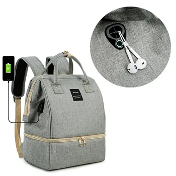 

Waterproof Outdoor Travel Picnic Bags Mummy Maternity Nappy Bag Large Capacity Women Travel Backpack Insulated Nappy Bag