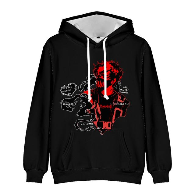 CORPSE HUSBAND THEMED 3D HOODIE (3 VARIAN)