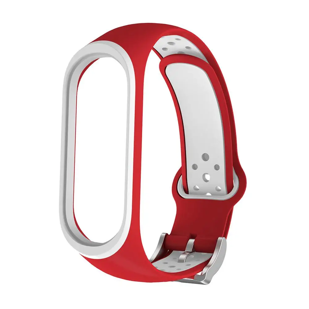 Цветной ремешок для mi band 4 аксессуары сменный силиконовый умного браслета xiaomi