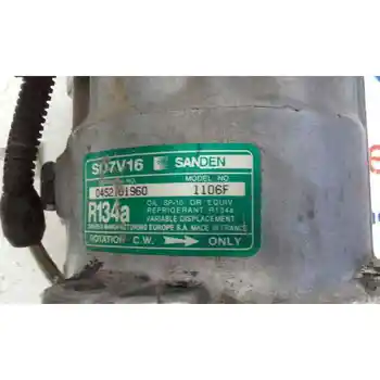 

AIR CONDITIONING COMPRESSOR CITROEN XANTIA SALOON