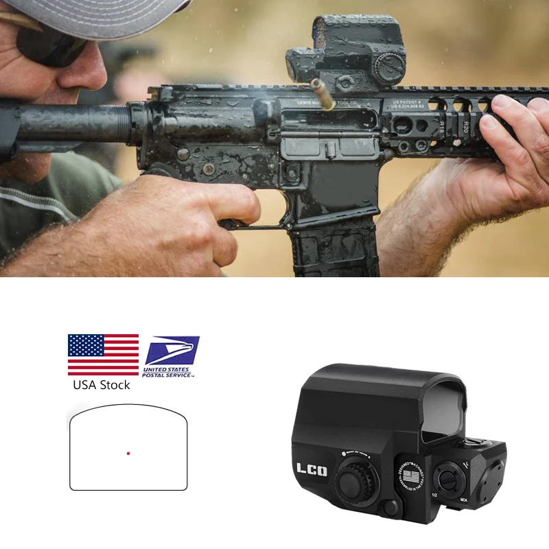 Тактический голографический прицел LCO Red Dot Коллиматорный для всех охотничьих