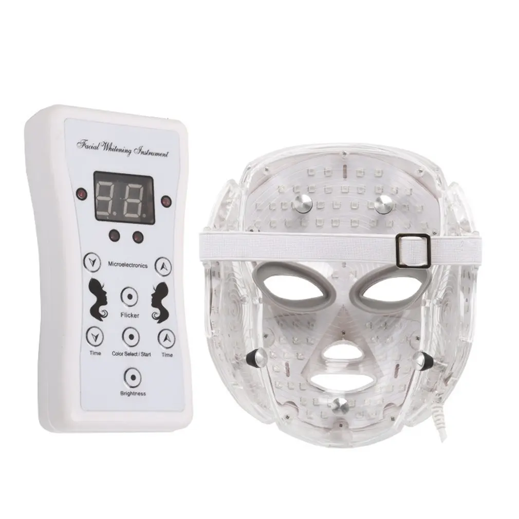 

LED Beauty Instrument Beauty Skin Mask Instrument Seven Color Photon Skin Rejuvenation Mask Instrument Home Spectrometer