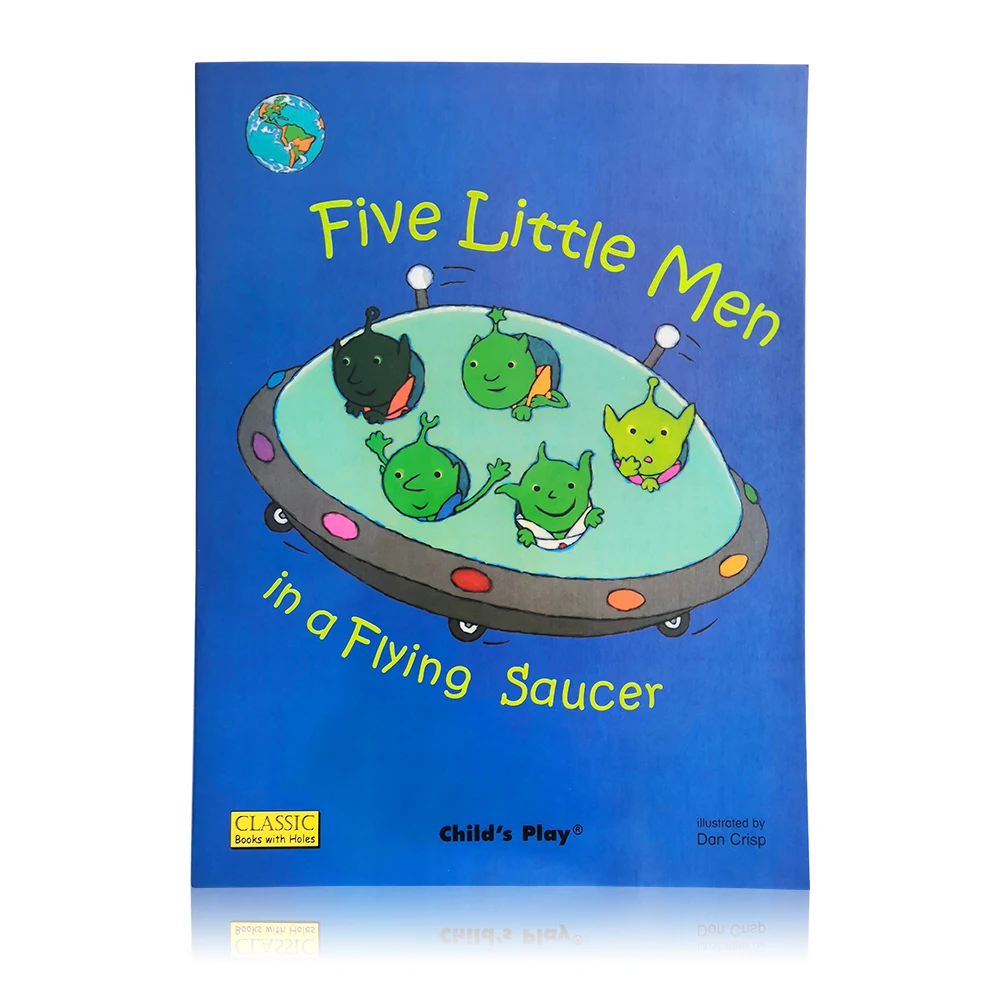 Five Little Men in a Flying Saucer Classic Books with Holes Board Book