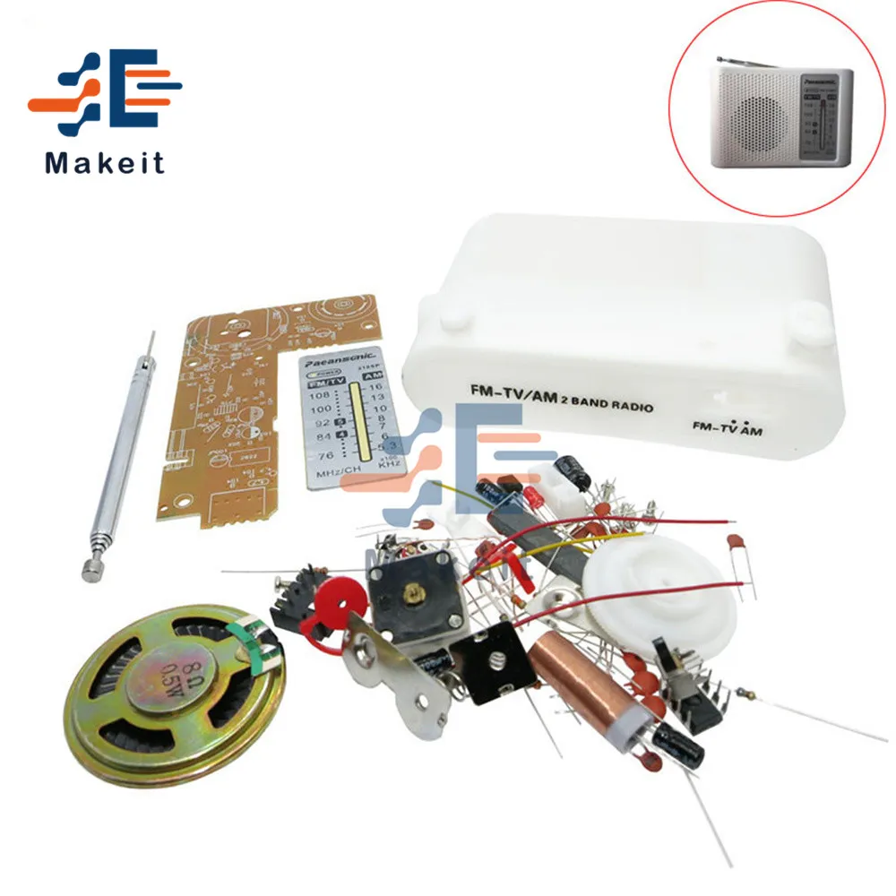 1Set CF210SP AM / FM Stereo Radio Kit DIY Electronic Production Suite ...
