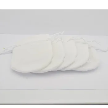 

Wholesale 100pcs 9*7cm White Pouches Pouches FSuitable for European brand Bracelets Charms Jewelry Box Packaging Box Beads