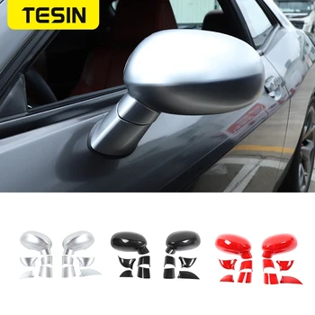 

TESIN Mirror Covers for Dodge challenger 2009+ Car Rearview Mirror Shell Decoration Cover Accesories for Dodge challenger 2009+