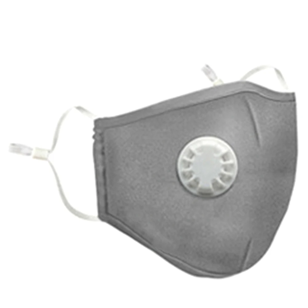 Респиратор многоразовый дыхательный анти-дымчатый фильтр с активированным углем дышащая хлопковая уличная маска для лица с изображением рта-муфельной PM2.5 унисекс