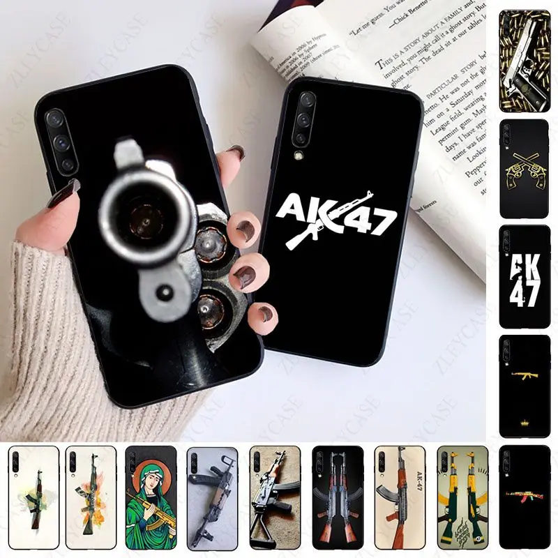 Чехол для телефона AK47 Gun чехол Samsung Galaxy A51 A71 A21S A10 A20S A20E A30S A40 A50 A70 A11 M31 M30S Coque Shell |