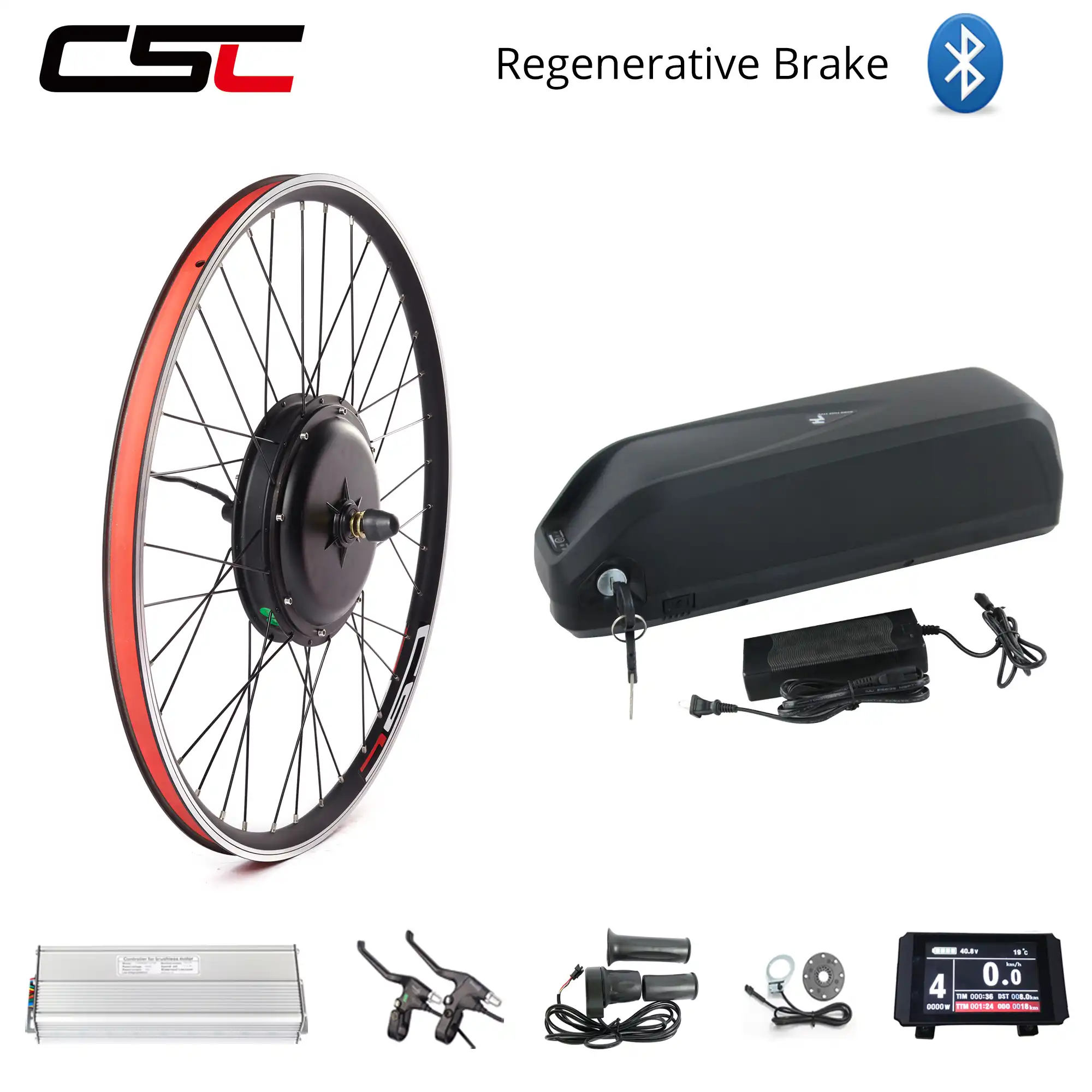 29 inch electric bike conversion kit with battery Clearance