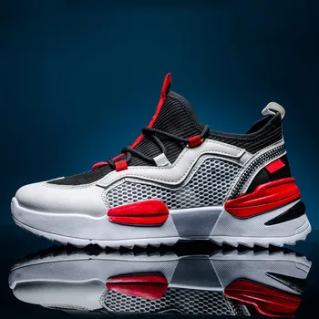 

New 2019 Men Fashion Sneakers Outdoor Men Casual Shoes High Quality Men Casual Shoes Trend Brand Male Sneakers Flats Footwear