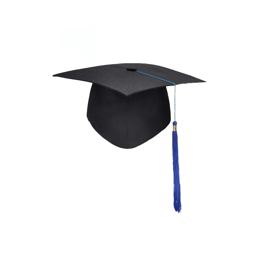 Новые школьные Выпускные вечерние шапка с кисточками Mortarboard университета