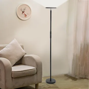 

SHIP FROM Dimmable Led Floor Lamps Tall Standing Modern Pole Light With Remote Control 30w Stand Modern Led Home Decor Standing