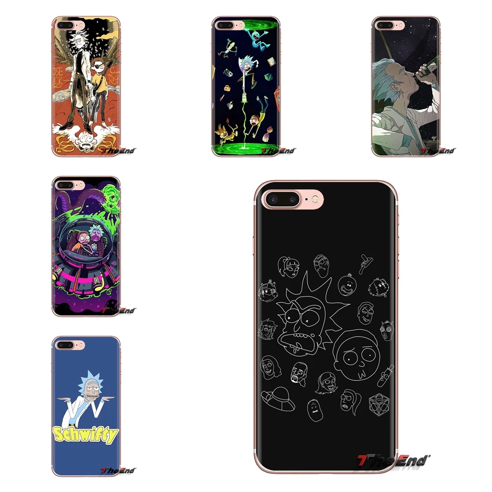 

For Oneplus 3T 5T 6T Nokia 2 3 5 6 8 9 230 3310 2.1 3.1 5.1 7 Plus 2017 2018 Family Rick Morty SPACE NEBULA Silicone Phone Cases