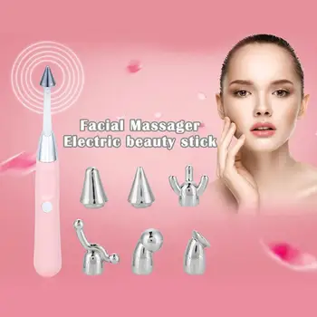 

6 In 1 Eye Face Massager Anti Wrinkle Beauty Tool Bar Lifting Sticks Face Lift Roller Eyes Slimming Skin Tightening A8S7