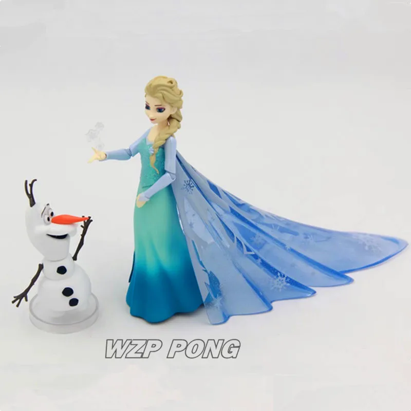 Najtaniej 14cm mrożone Anna Elsa księżniczka Olaf figurka lalki zabawki pcv ruchome wspólne figurka model kolekcjonerski zabawka na prezent urodzinowy