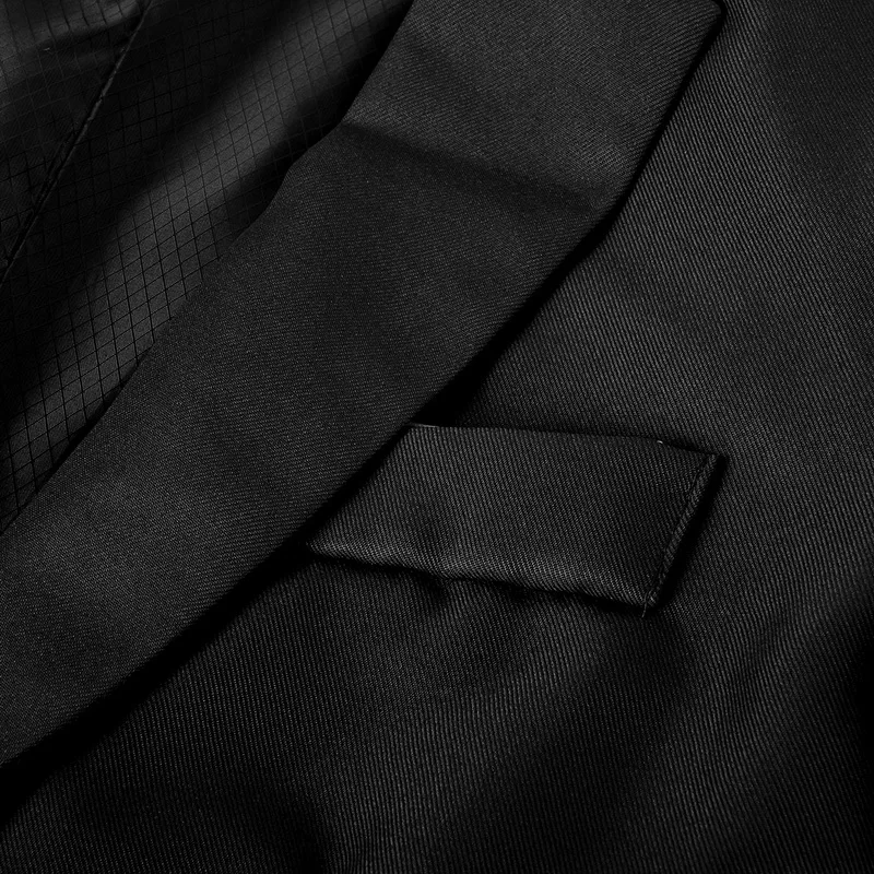 Dihope для мужчин Slim Fit Social Блейзер сезон весна осень Мода Твердые мужчин s Свадебное Платье Пальто Повседневное размер бизнес мужской пиджак