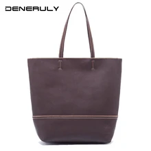 Новые кожаные сумки через плечо для женщин большие мягкие сумки из коровьей кожи с ручками высокого качества роскошные дизайнерские сумки