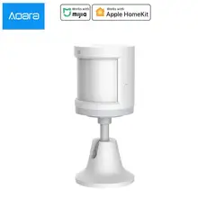 

New Aqara Human Body Sensor Smart Body Movement Motion Sensor Zigbee Connection Mijia gateway Smart home App Homekit remote