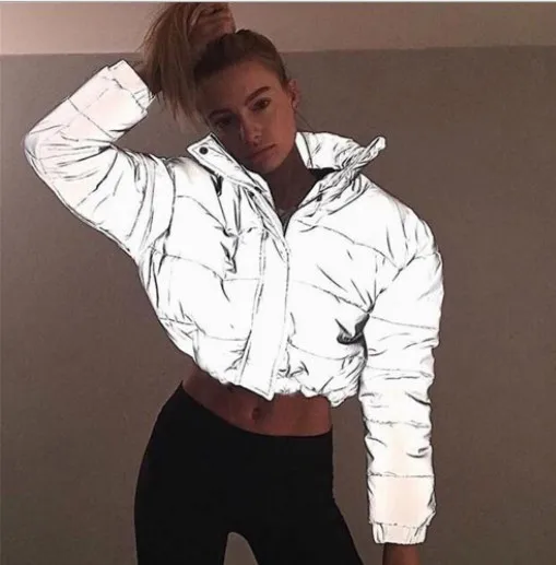 

2019 Spring New Style Flash Cotton Coat AliExpress EBay