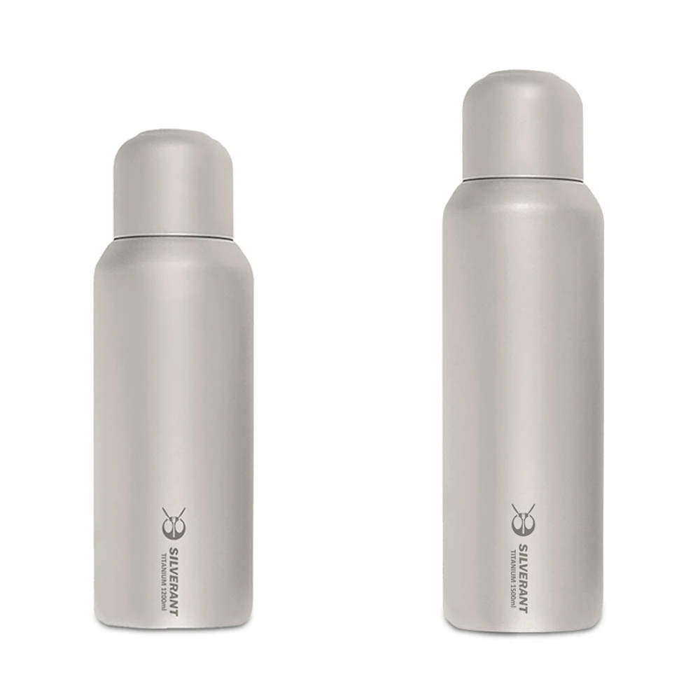 Large Capacity Titanium Water Bottle 1.2L 1.5L Lightweight Food Grade Flask Kettle Cup Mug Outdoor Sports Camping Cycling Travel sports water bottle,portable water bottle