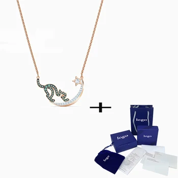 

SWA 2020 New Fashion Stylish And Exquisite Cattitude Necklace, Interesting Design Can Add Personality Charm To Daily Dress.