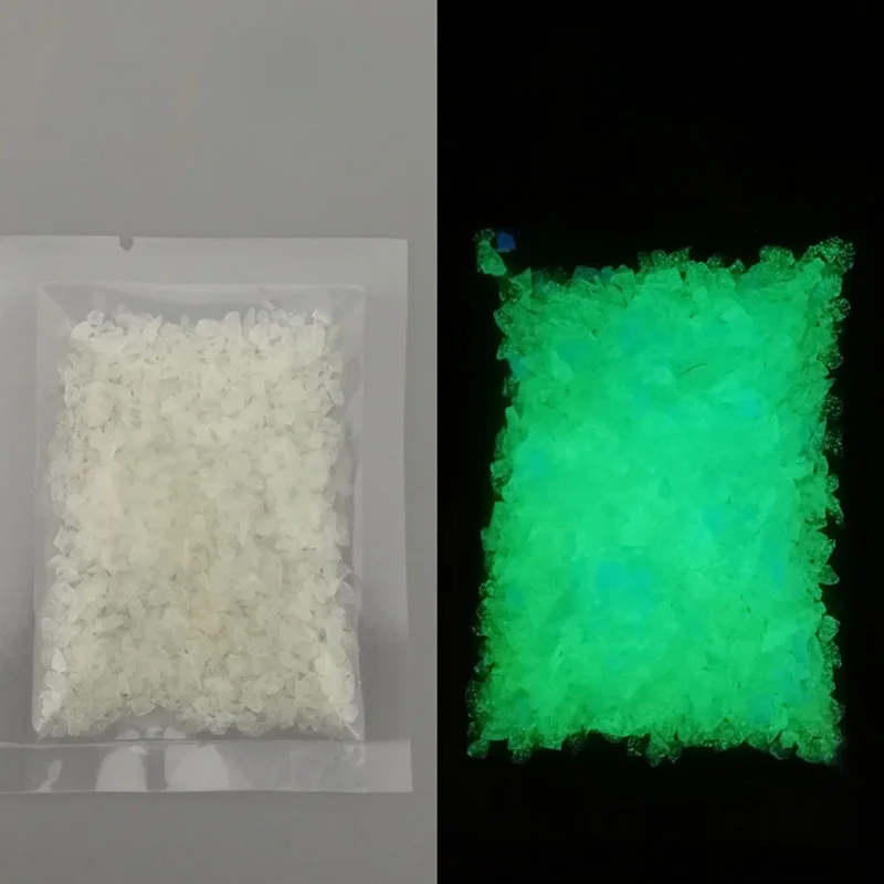 9 Colors 10g DIY Fluorescent Super Luminous Glow Pigment in the Dark Sand Powder Glowing Bright Gravel Noctilucent glow pigment powder