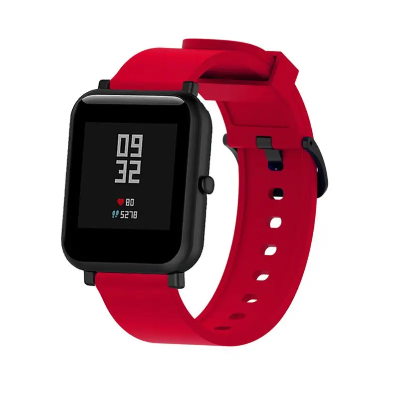 

Silicone Silicone Watch Band Wrist Strap Bracket Replacement for Garmin Vivoactive 3/Vivoactive 3HR/Trainer/Music/Forerunner 645