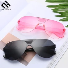 Evrfelan, яркие цвета, солнцезащитные очки для женщин, фирменный дизайн, солнцезащитные очки, очки, новинка, модные, плоские солнцезащитные очки, UV400 oculos de sol