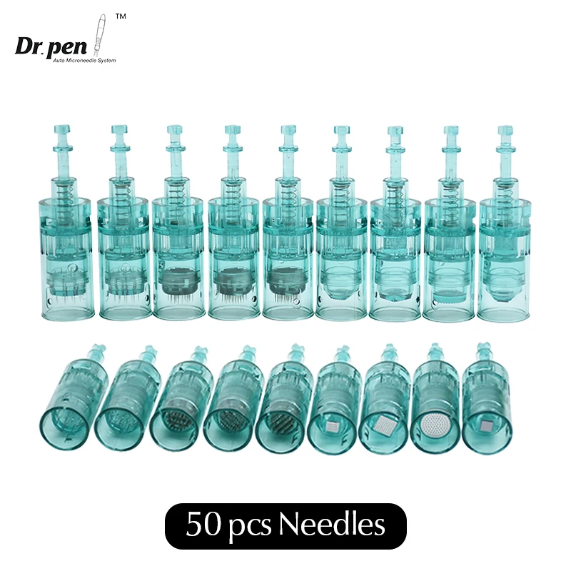 50 Pz Doctor Pen Ultima A6S Mts Aghi Per Cartucce 11 Pin 16 Pin 24 Pin 36 Pin 42 Pin Nano Tips Solo Per Auto Ultima A6S Pen