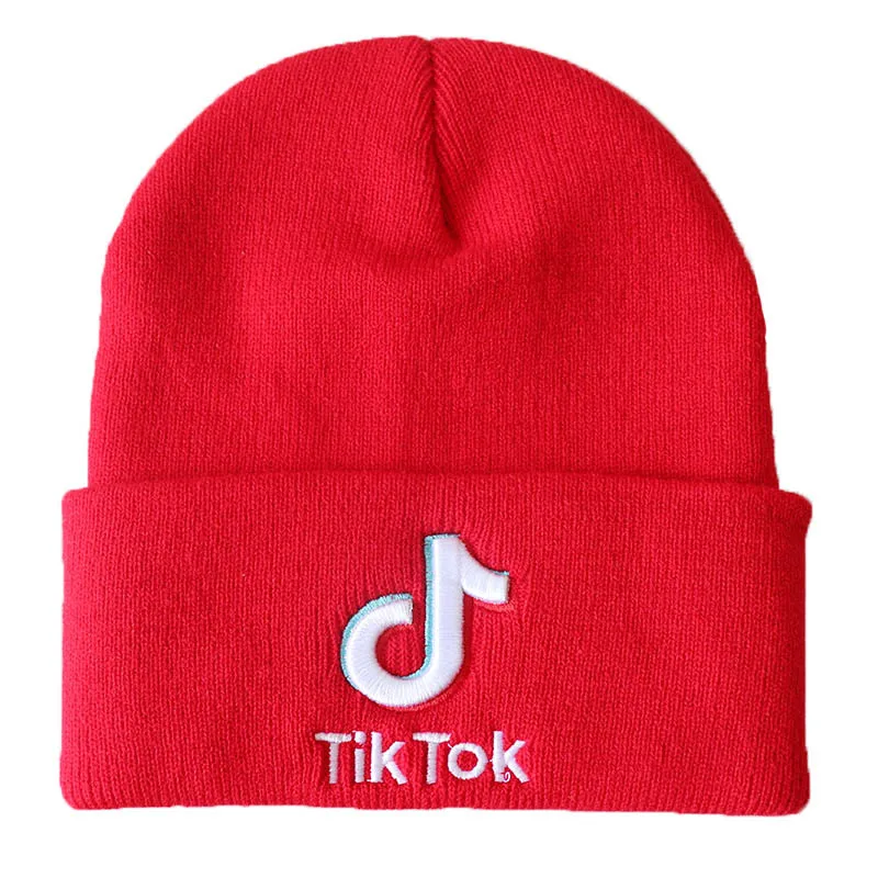 Pletená čepice Tik Tok - různé barvy - unisex