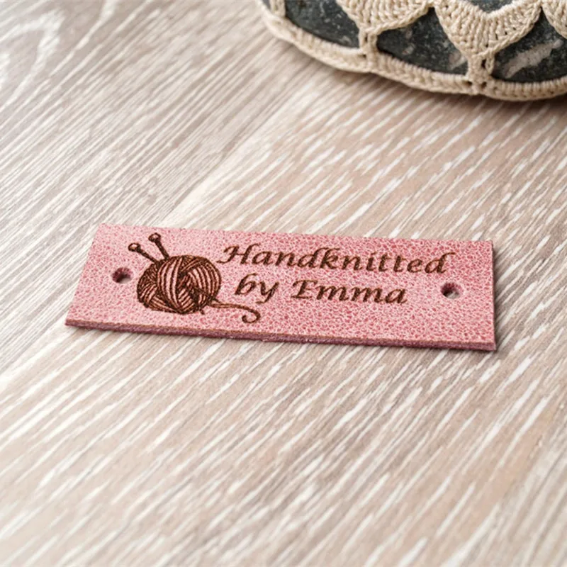 Personalized Logo Tags For Knitting, Tags For Handmade Items, Labels For  Blankets, Labels For Handmade Items.Knitting Logo Tag - AliExpress