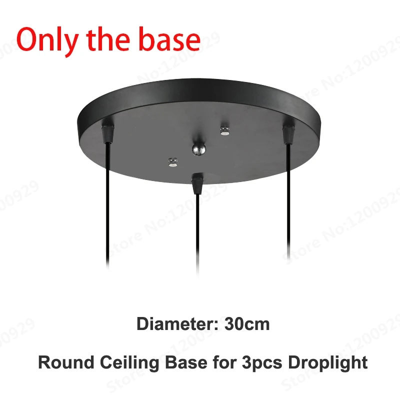 Round 30cm Base Светодиодный Лофт винтажный подвесной светильник стеклянный канат промышленный подвесной светильник дымчатый серый Lamparas De Techo Colgante Luster кухонный сад - Цвет корпуса: Round 30cm Base