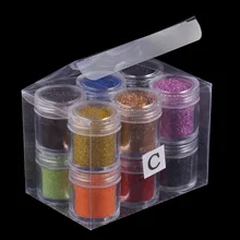 Nails Art Dip порошок для ногтей Блеск для ногтей голографический лак для маникюра сухой хромированный пигмент погружающийся порошок gb01