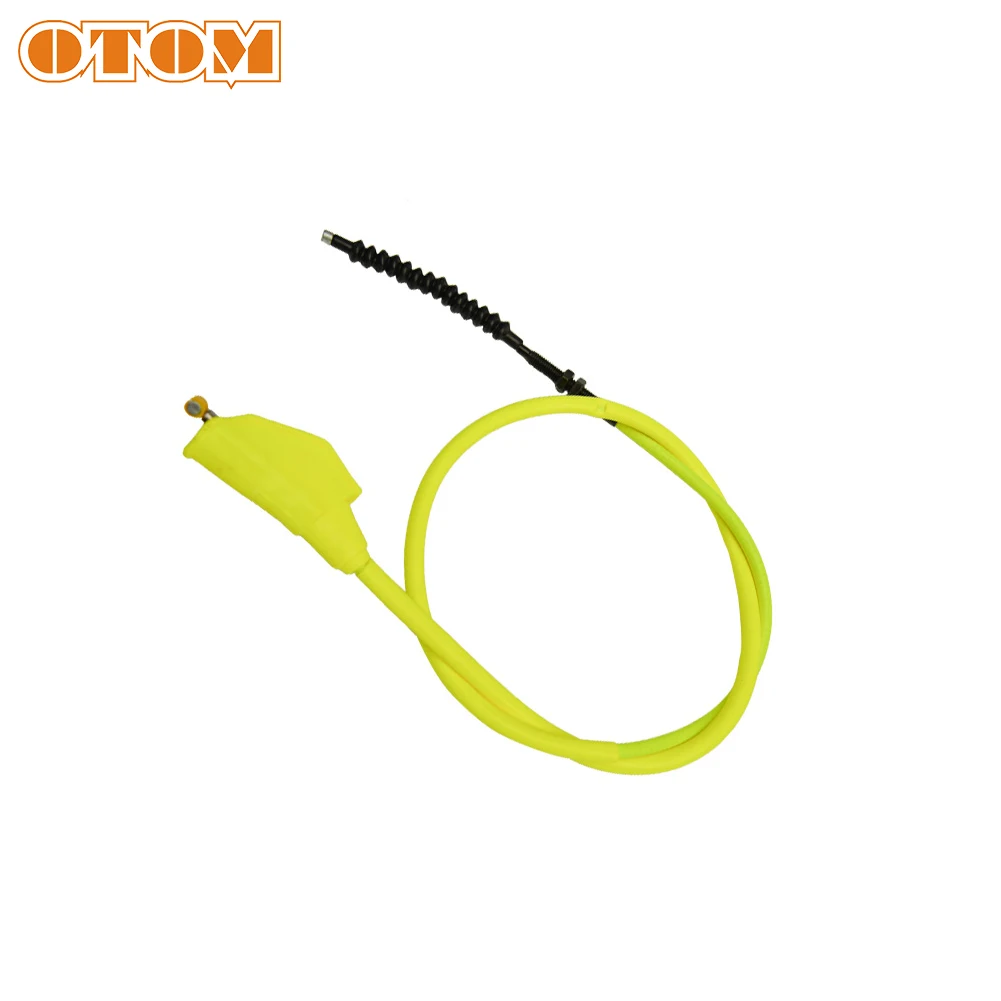 Motorcycle Brake Hose, Motorcycle Clutch Cable, OTOM Motorcycle Enduro Clutch Line Cable Wire Dirt Bike 316 Stainless Steel Core Brake Line Clutch Oil Hose