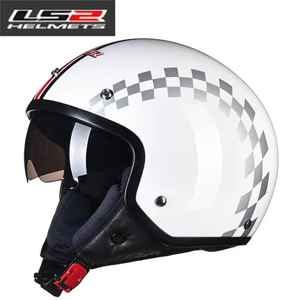 

Riding Retro Motorcycle Helmet Men And Women Cool Harley Half Helmet Half Cover Type E-Bike Safety Helmet Four Seasons Winter