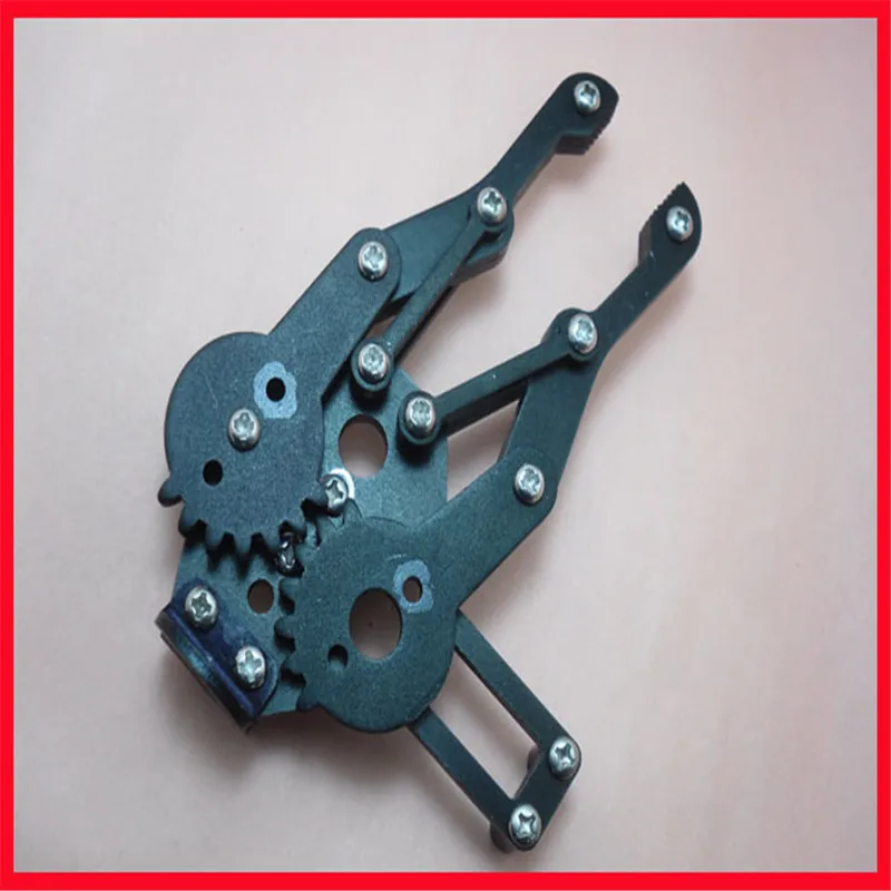 Metal robotic arm gripper mechanical claw and MG995 steering gear matching robot | Электроника