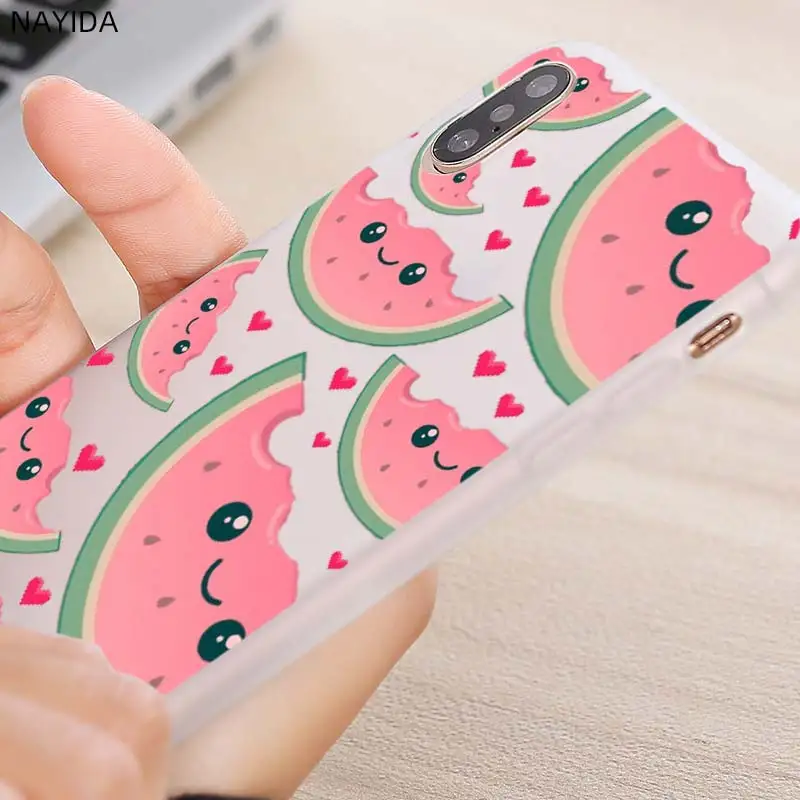 Мягкий Силиконовый ТПУ чехол для телефона Samsung Galaxy S30 S20 S7 Edge S8 S9 S10 Plus фрукты лимон