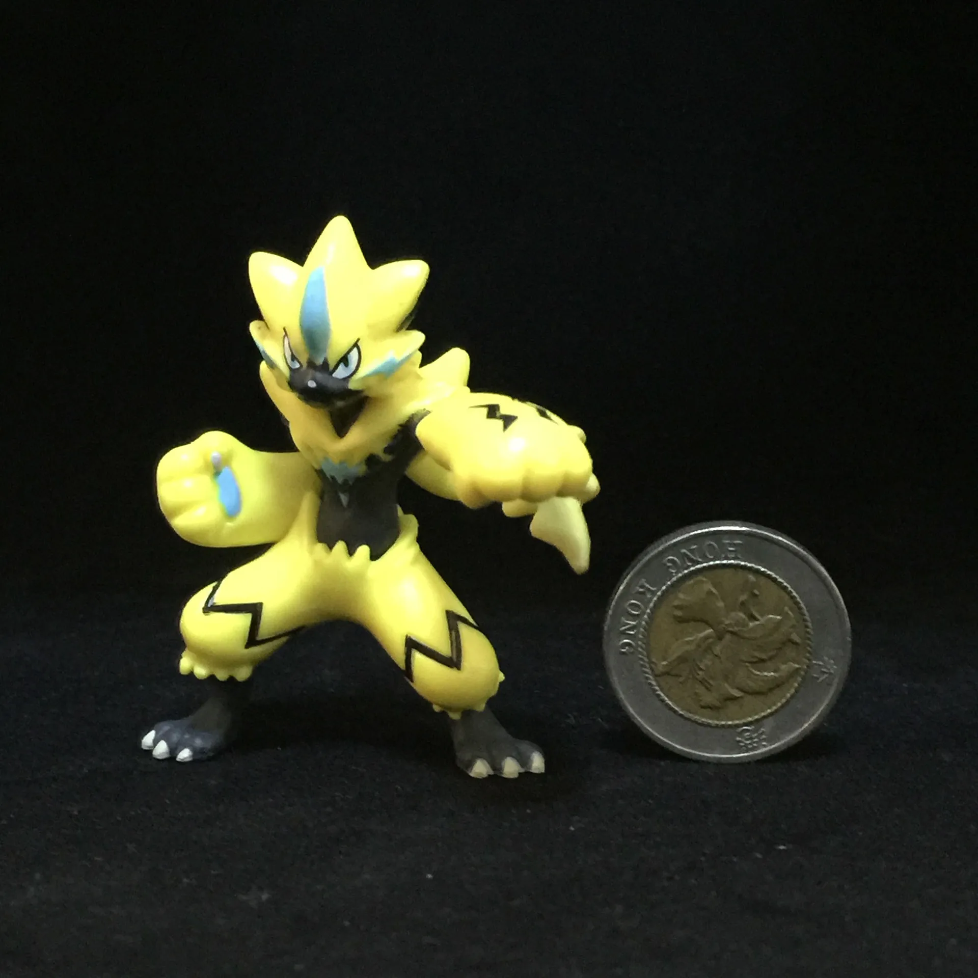 Gengar Jigglypuff Zeraora Psyduck оригинальная PK аниме экшн игрушка Фигурки Коллекционная