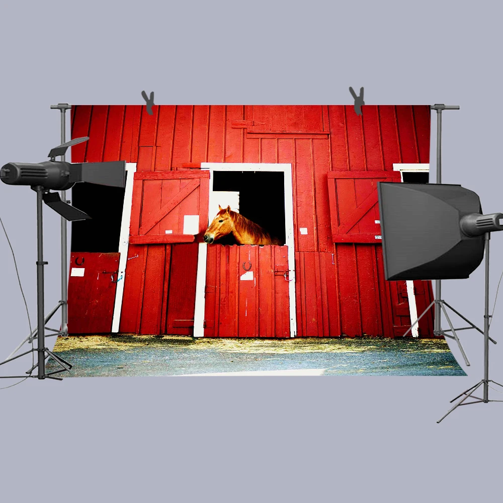 Красный MTMETY красный ипподром фоны Виниловые Дети День Рождения фотография-фон ребенок Фотостудия - Цвет: Красный