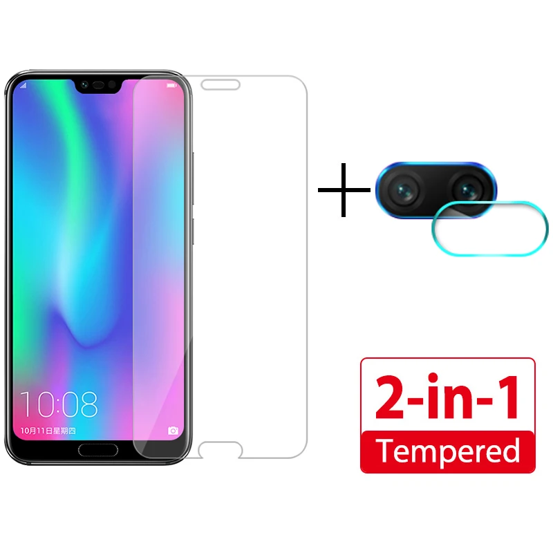 2 в 1 Экран протектор + Камера объектив пленка для huawei Honor V30 9X Pro 10i 20i 20 10 Lite 9X10