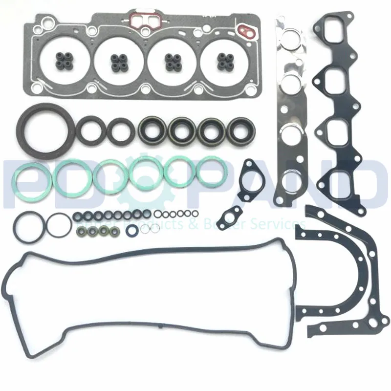 4AFE 4A-FE Engine Overhaul Rebuilding Gasket Kit 04111-16231 for Toyota COROLLAAVENSISSPRINTER E9 E10 E11 AE94 1.6 1587cc 1