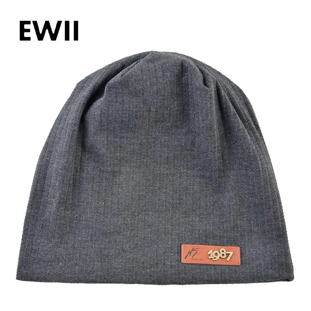 Женская Осенняя шапка beanie 1987 шапки бэги шапки для женщин skullies мужские весенние вязаные шапки в стиле хип-хоп мужские повседневные Шапки