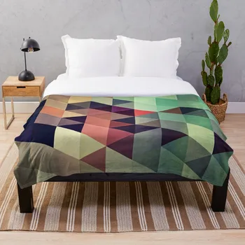 

tryypyzoyd Blanket Wool Flannel Plush Blanket Bedspread For office Sherpa Blanket Couch Quilt Cover Travel