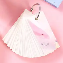 Рыбий девушка шаблон свободный лист карман планировщик пустой блокнот для учебы канцелярские принадлежности