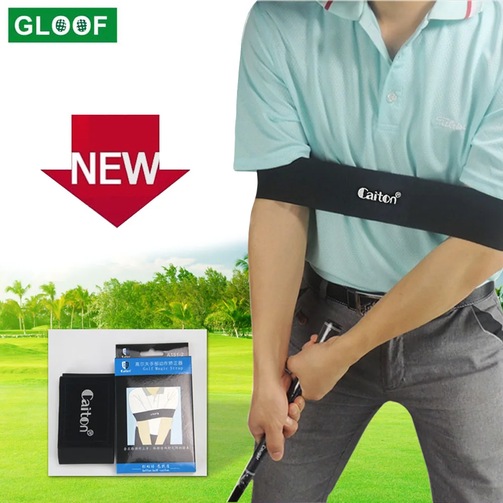 

Adjustable Golf Swing Training Aid Elbow Support Band Wrist Brace Practice Tool Golf Swing Posture Corrector